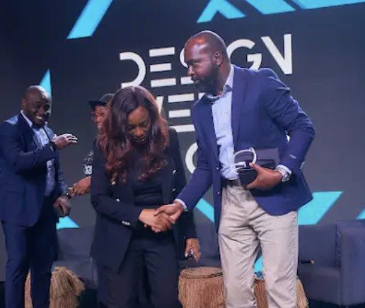 Guests on stage at Design Week Lagos